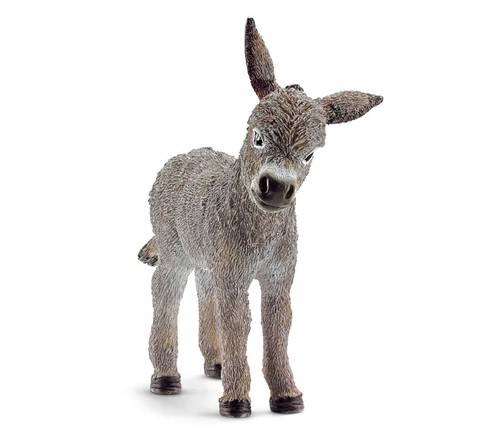 SCALE MODEL COMPATIBLE WITH SCHLEICH DONKEY FOAL SCH13746 3D FIGURES
