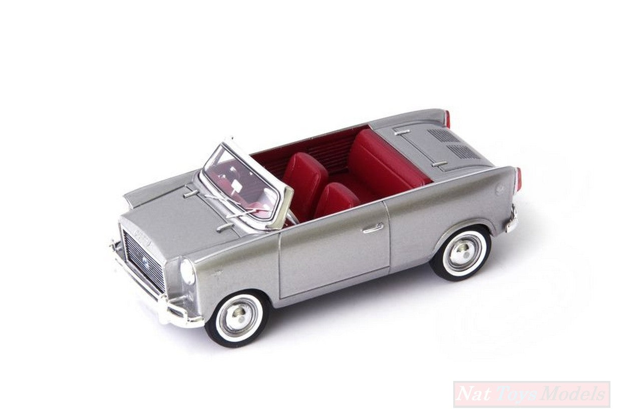 SCALE MODEL COMPATIBLE WITH RAMSES GAMILA 1961 MET.SILVER 1:43 AUTOCULT ATC03018