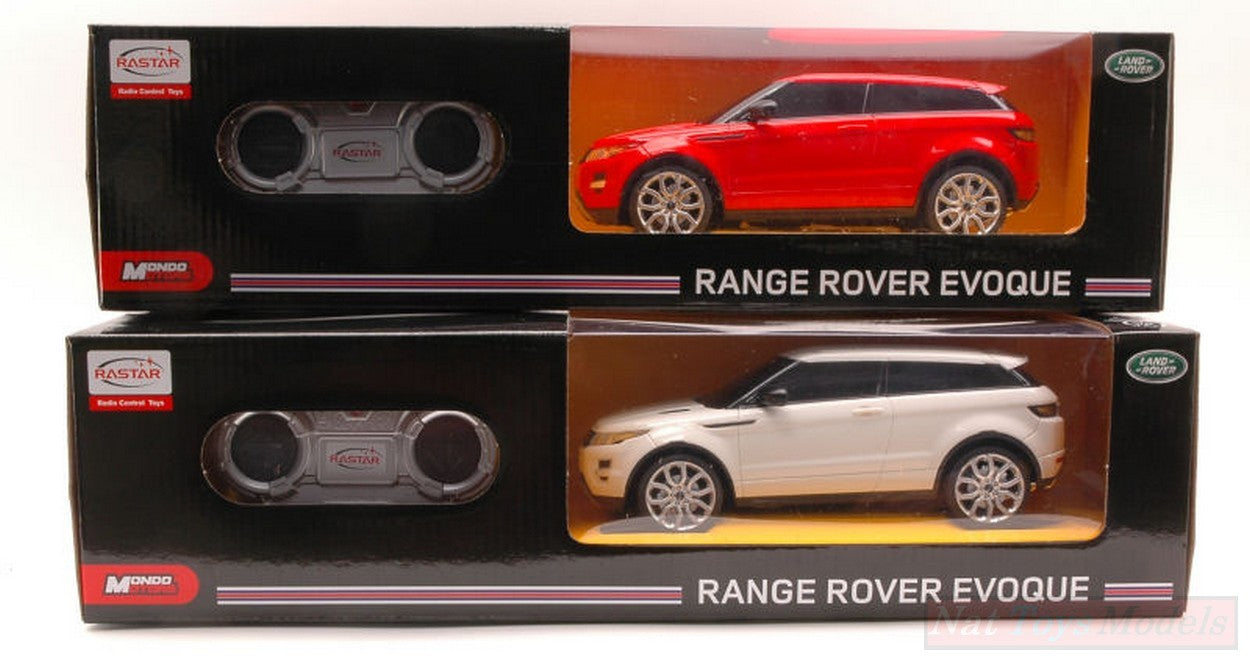 SCALE MODEL COMPATIBLE WITH RANGE ROVER EVOQUE RADIO CONTROL 1:24 MONDO MOTORS MM63219