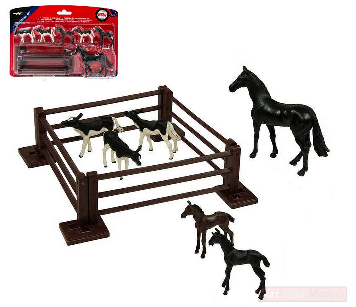 MODELLINO IN SCALA COMPATIBILE CON RECINTO BABY ANIMAL SET 1:32 BRITAINS LC43267