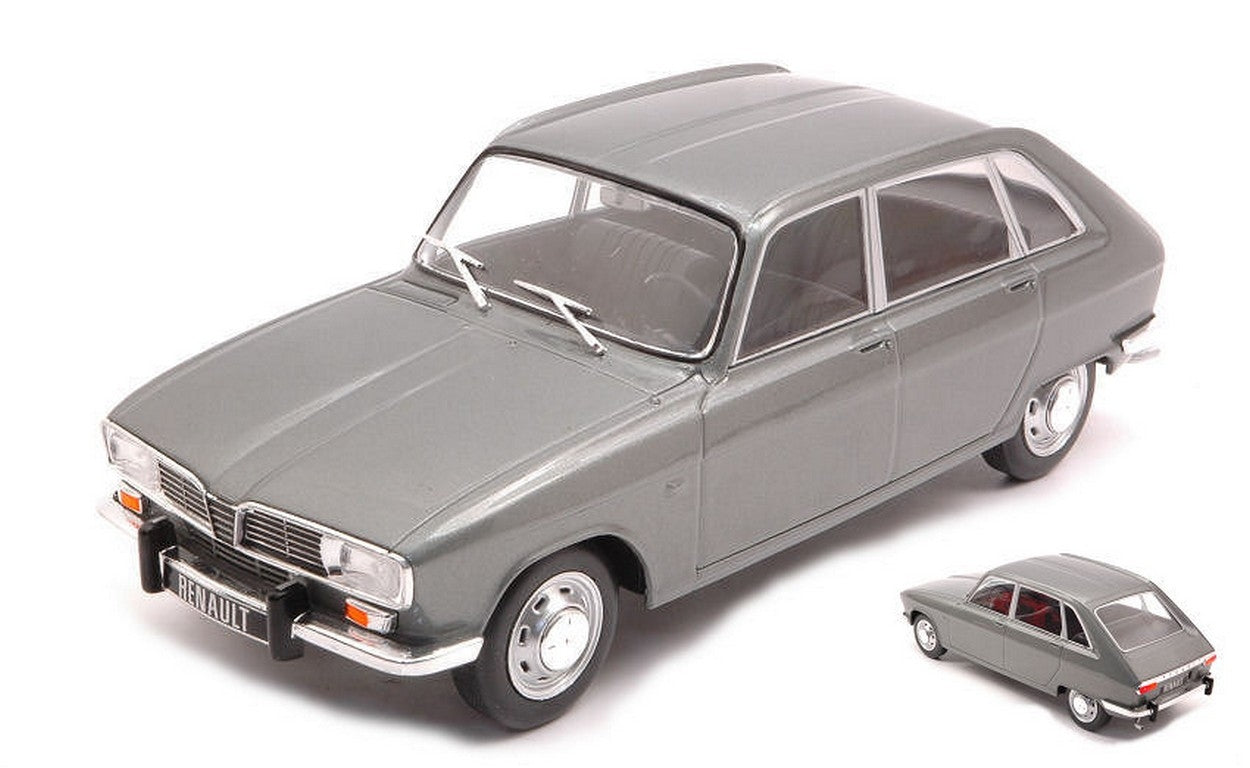 SCALE MODEL COMPATIBLE WITH RENAULT 16 METALLIC GRAY 1:24 WHITEBOX WB124047