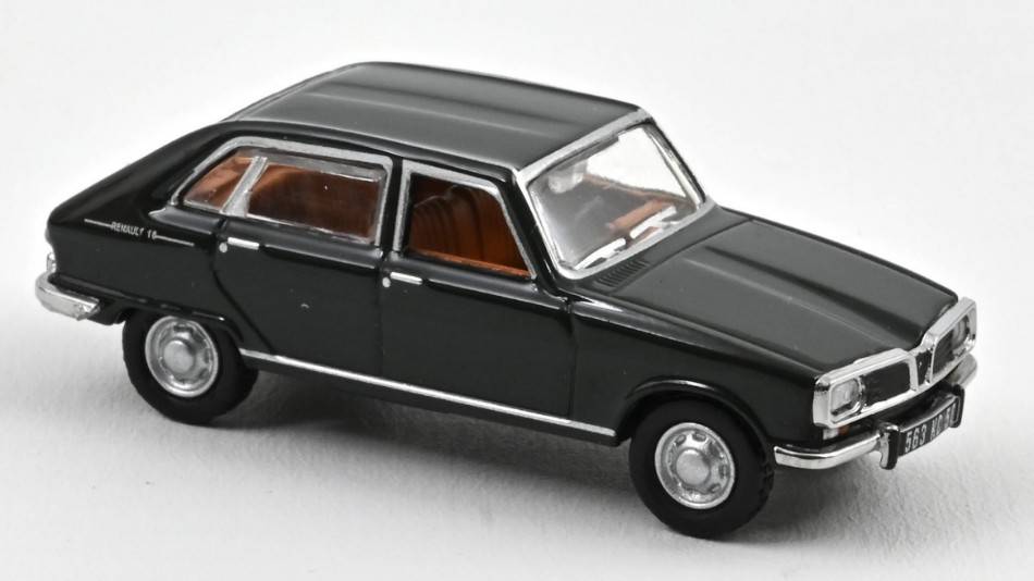 SCALE MODEL COMPATIBLE WITH RENAULT 16 SUPER 1967 DARK GREEN 1:87 NOREV NV511691
