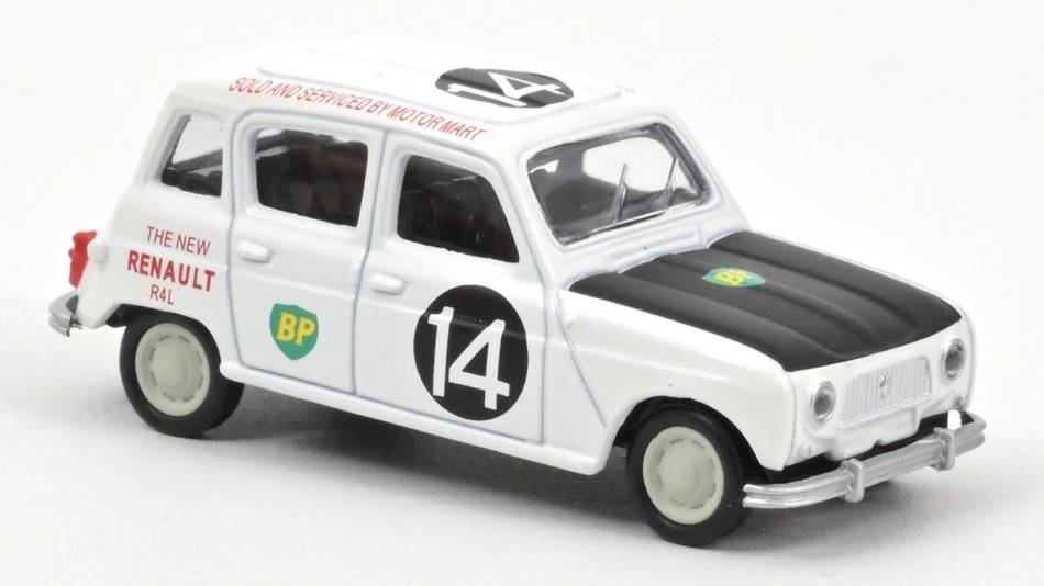 MODELE REDUIT COMPATIBLE AVEC RENAULT 4 1962 N.14 SAFARI D'AFRIQUE DE L'EST 1:64 NOREV NV310943
