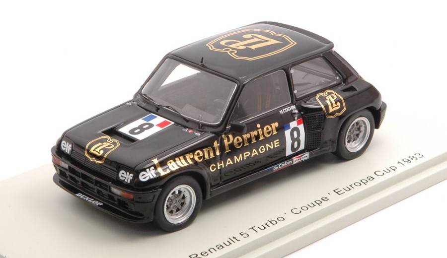 MODELE REDUIT COMPATIBLE AVEC RENAULT 5 TURBO N.8 RENAULT 5 EUROCUP 1983 HENRI COCHIN 1:43 SPARK MODEL S5557