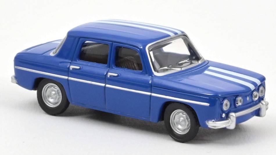 SCALE MODEL COMPATIBLE WITH RENAULT 8 GORDINI 1965 BLUE 1:54 NOREV NV310944