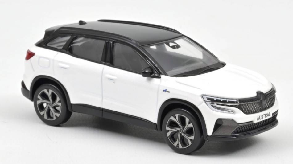 SCALE MODEL COMPATIBLE WITH RENAULT AUSTRAL ESPRIT ALPINE 2022 PEARL WHITE 1:43 NOREV NV517925