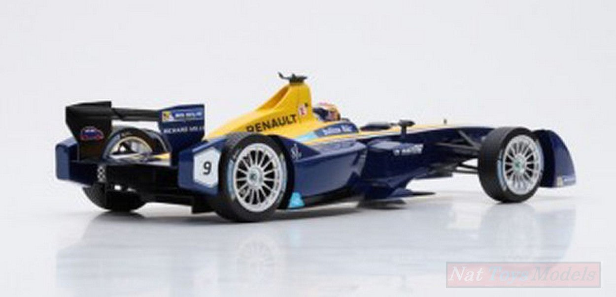 SCALE MODEL COMPATIBLE WITH RENAULT e.dams S.BUEMI N.9 CHAMPION SEASON 2 2016 FORMULA "E" 1:18 SPARK MODEL S18FE02