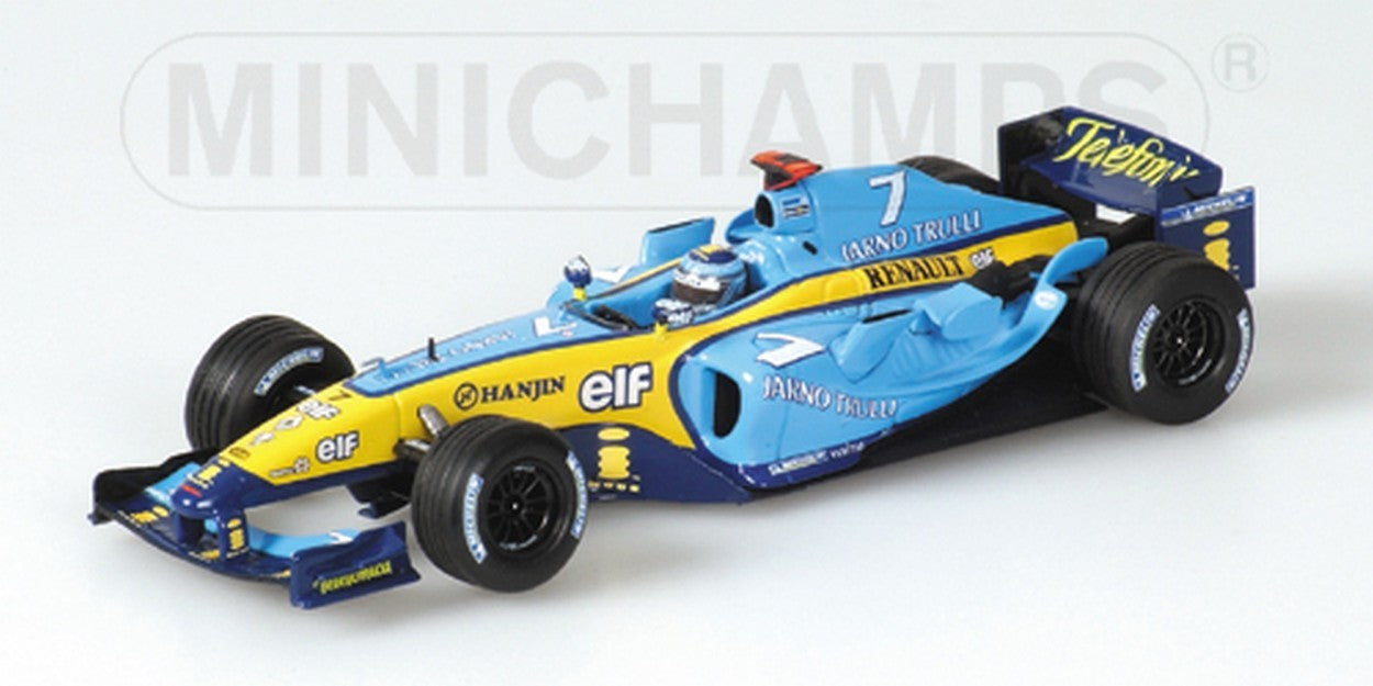 SCALE MODEL COMPATIBLE WITH RENAULT J.TRULLI 2004 1:43 MINICHAMPS PM400040007