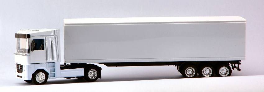 MODELLINO IN SCALA COMPATIBILE CON RENAULT MAGNUM AE500 WHITE 1:43 NEW RAY NY16433SS