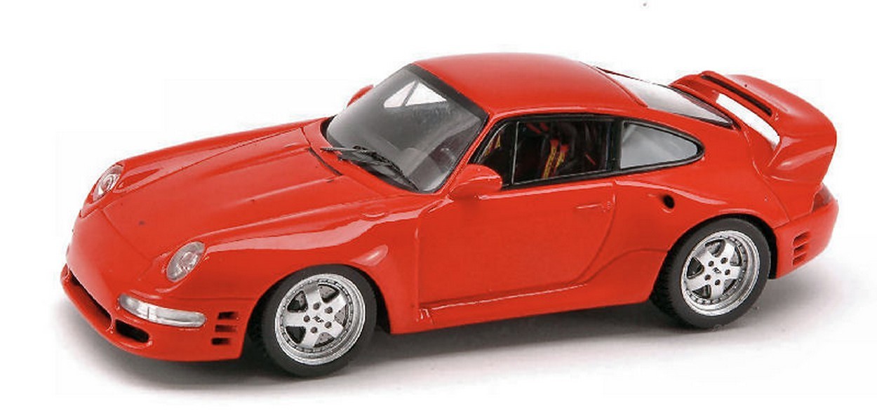 MODELLINO IN SCALA COMPATIBILE CON RUF CTR 2 SPORT RED 1:43 SPARK MODEL S0724