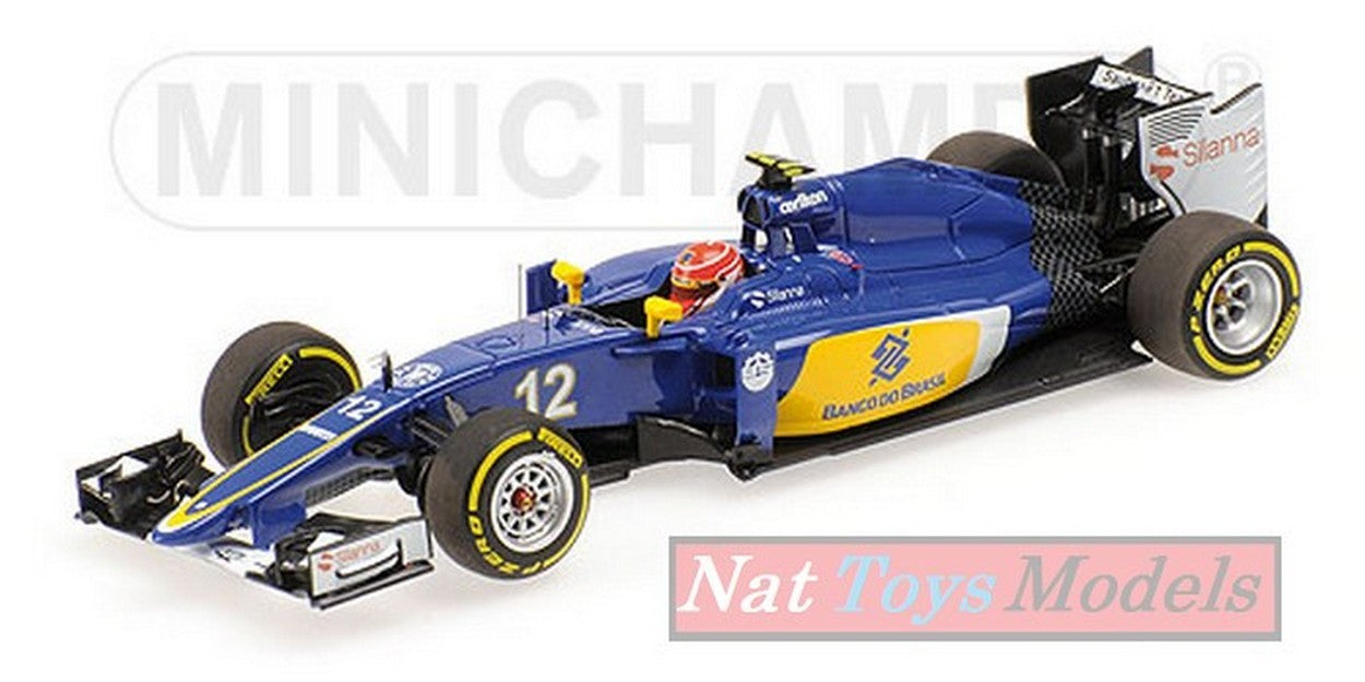 MODELLINO IN SCALA COMPATIBILE CON SAUBER F.NASR 2015 1:43 MINICHAMPS PM417150012