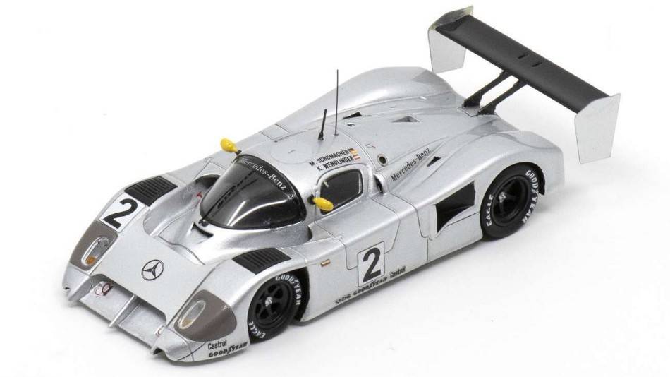 SCALE MODEL COMPATIBLE WITH SAUBER MERCEDES C291 N.2 WINNER 430 KM AUTOPOLIS 1991 M.SCHUMACHER-K.WEN SPARK MODEL S8187