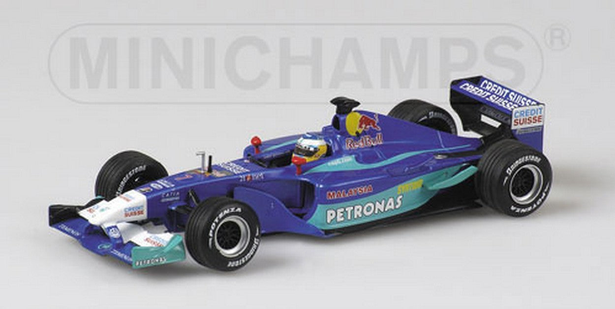 SCALE MODEL COMPATIBLE WITH SAUBER N.HEIDFELD 2002 1:43 MINICHAMPS PM400020007