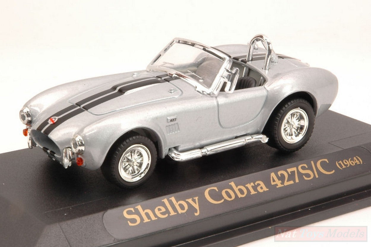 MODELLINO IN SCALA COMPATIBILE CON SHELBY COBRA 427/C 1964 1:43 YAT MING YM94227
