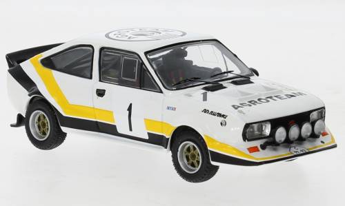 MODELE REDUIT COMPATIBLE AVEC SKODA MTX 160 N.1 RALLYE WM SUMAVA 1984 BLAHNA/SCHOVANEK 1:43 IXO MODEL RAC416B