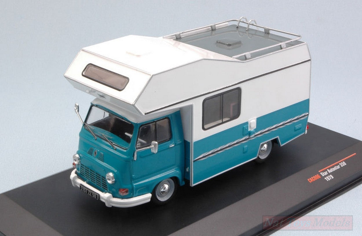 SCALE MODEL COMPATIBLE WITH STAR AUTOSTAR 350 1979 BLUE/WHITE 1:43 IXO MODEL CAC006