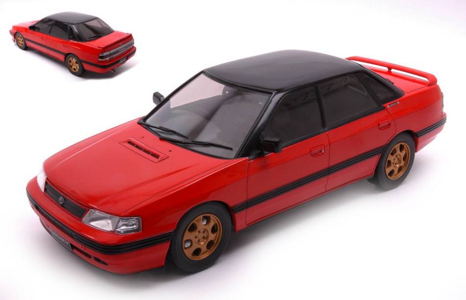 SCALE MODEL COMPATIBLE WITH SUBARU LEGACY RS 1991 RED 1:18
IXO MODEL 18CMC131B