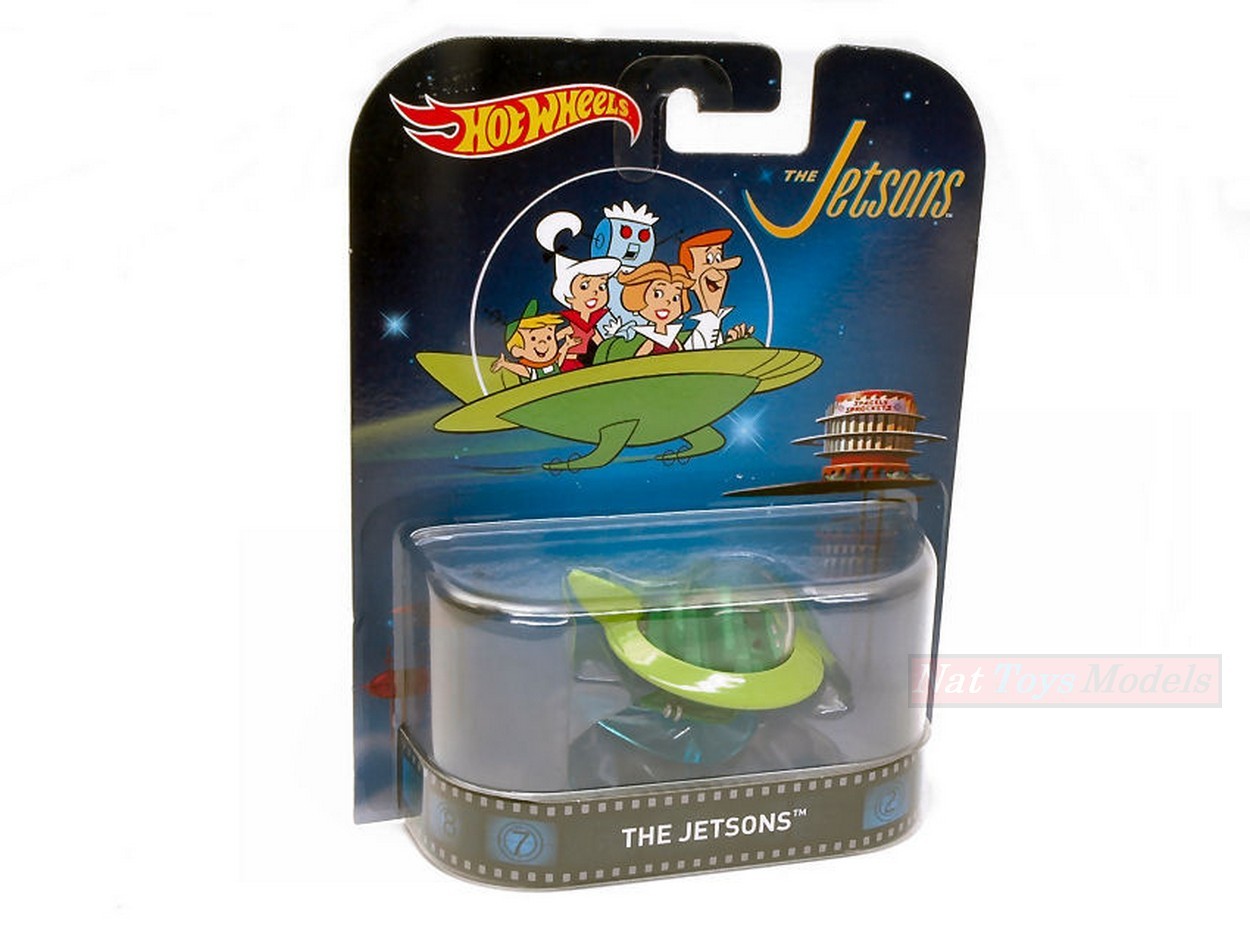 MODELLINO IN SCALA COMPATIBILE CON THE JETSON CAPSULE CAR 1:64 HOT WHEELS HWFRF24