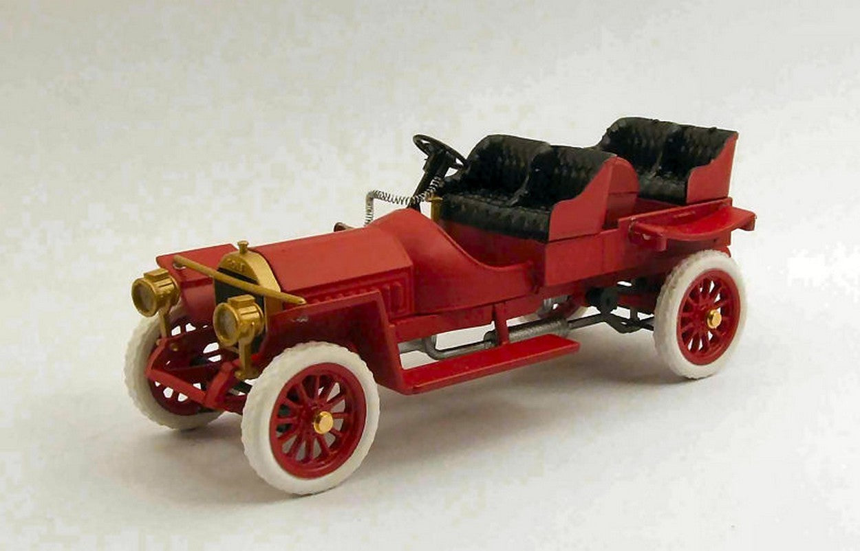 MODELE REDUIT COMPATIBLE AVEC THOMAS FLYER 1908 STRADALE ROUGE 1:43 RIO RI4386