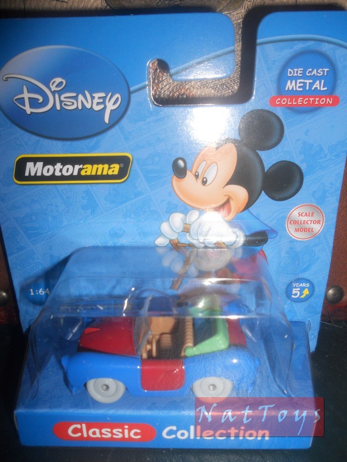 modèle d'édition MICKEY MOUSE CAR 1:64 Disney Classic Collection