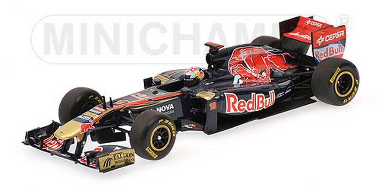 MODELLINO IN SCALA COMPATIBILE CON TORO ROSSO S.BUEMI 2011 1:43 MINICHAMPS PM410110018