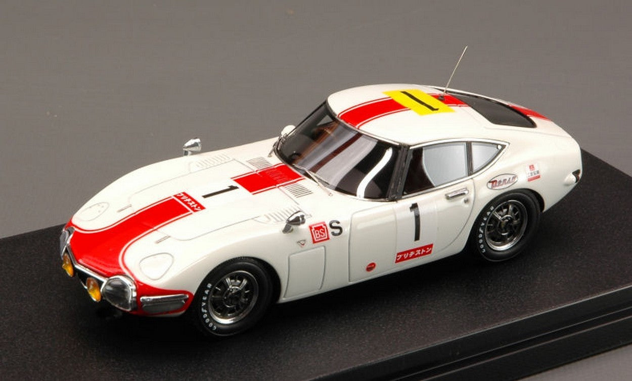 SCALE MODEL COMPATIBLE WITH TOYOTA 2000GT N.1 FUJI 1967 1:43 HPI RACING HPI8337