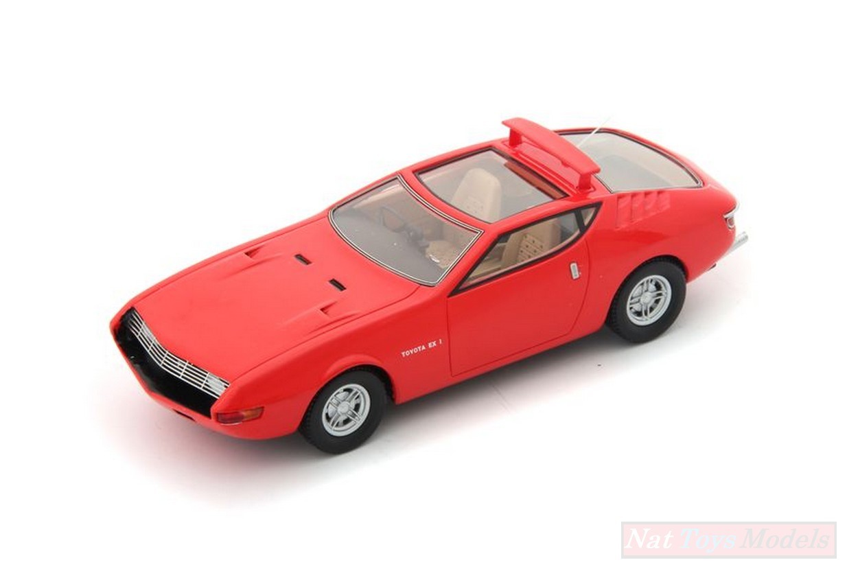 MODELE REDUIT COMPATIBLE AVEC TOYOTA EX-I 1969 ROUGE 1:43 AVENUE43 AVN60010