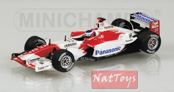 modellino IN SCALA COMPATIBILE CON TOYOTA O.PANIS 03 1:43 MINICHAMPS PM400030020