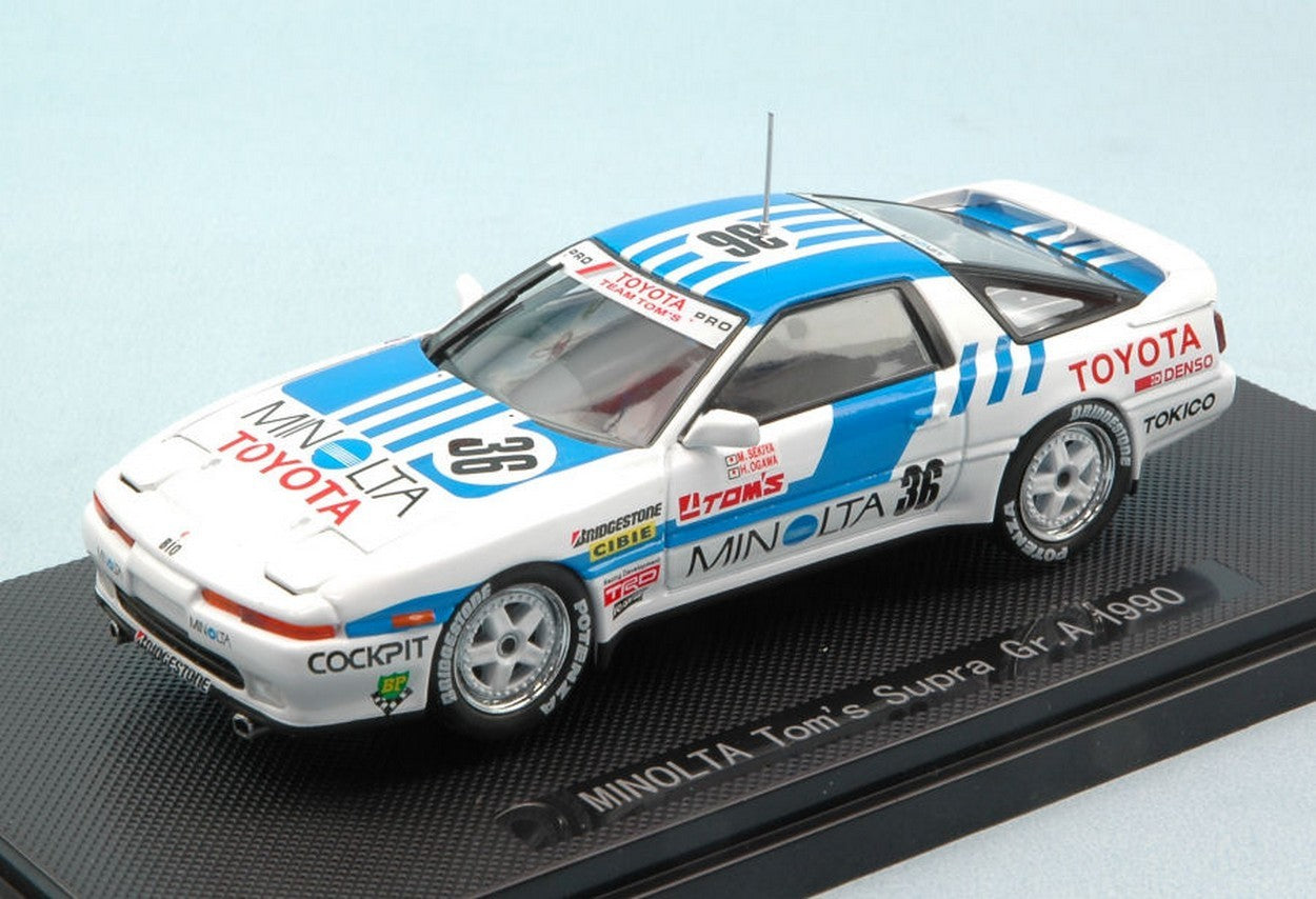 SCALE MODEL COMPATIBLE WITH TOYOTA SUPRA N.36 GR.A 1990 M.SEKIYA-H.OGAWA 1:43 EBBRO EB43822