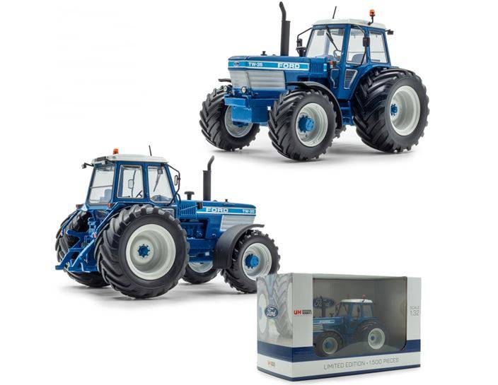 MODELLINO IN SCALA COMPATIBILE CON TRATTORE FORD TW-35 1:32 UNIVERSAL HOBBIES UH6431