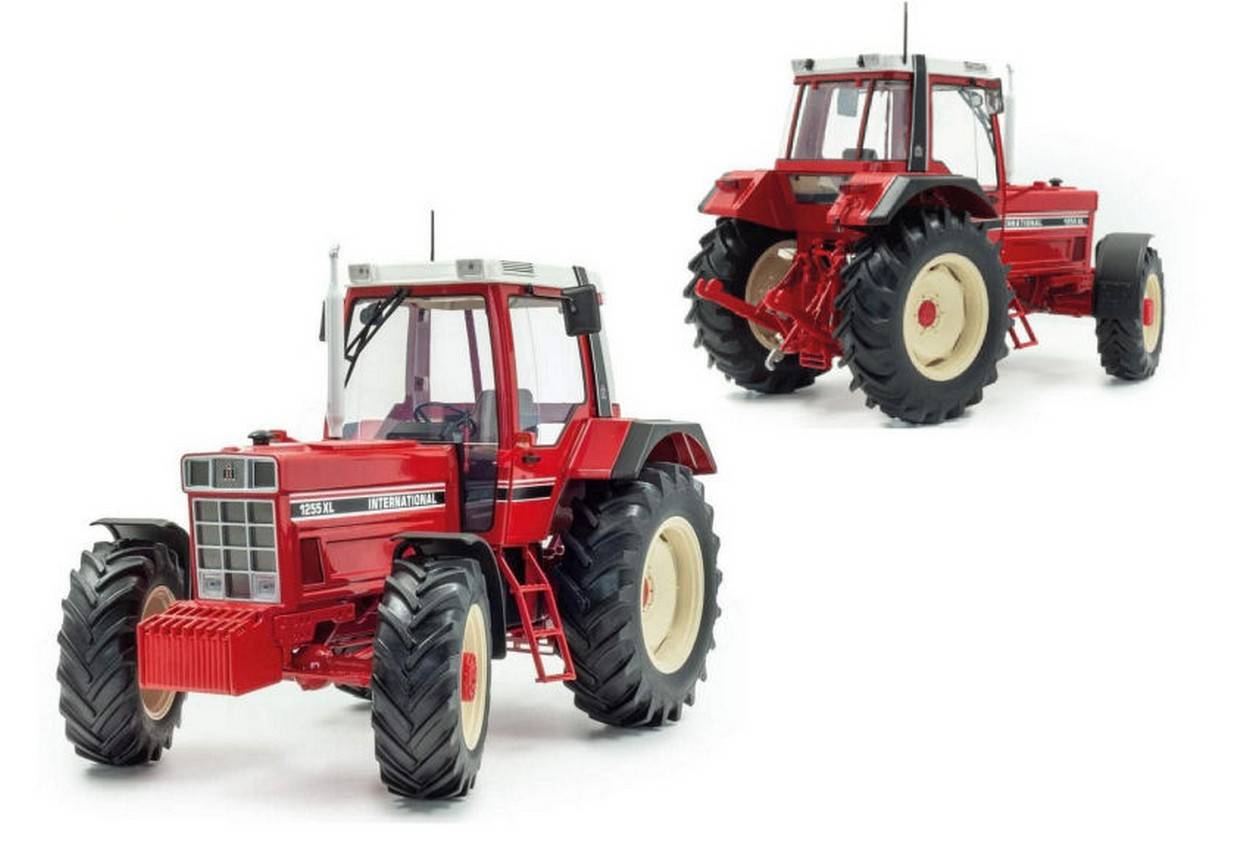 SCALE MODEL COMPATIBLE WITH INTERNATIONAL 1255 XL TRACTOR 1:16 UNIVERSAL HOBBIES UH6334