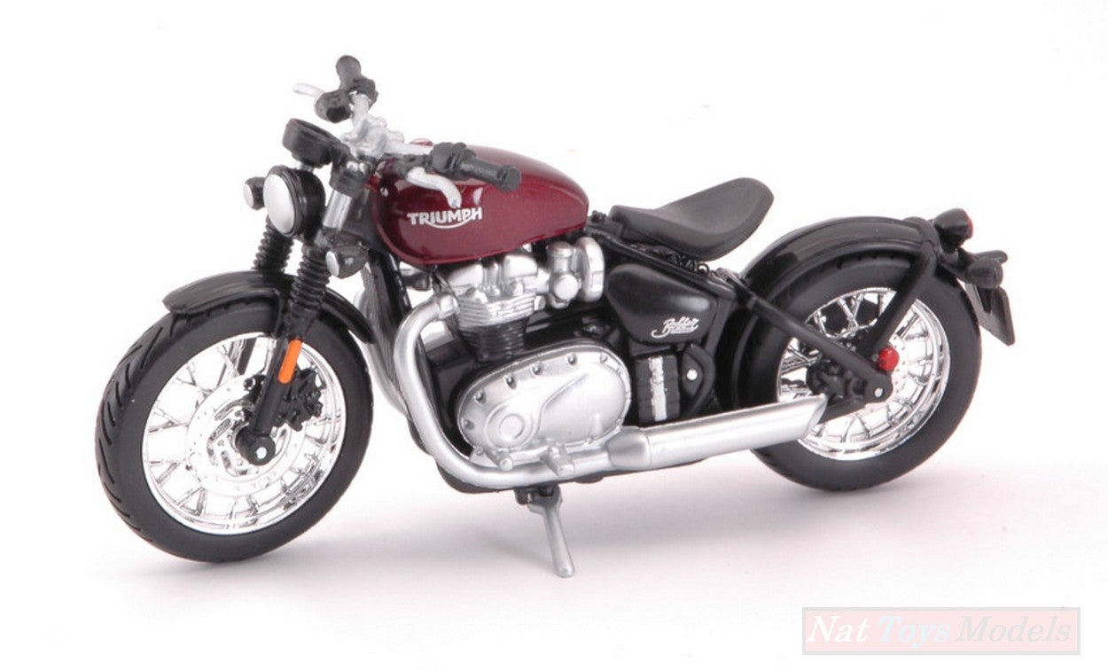 SCALE MODEL COMPATIBLE WITH TRIUMPH BONNEVILLE BOBBER 1:18 BURAGO BU51067
