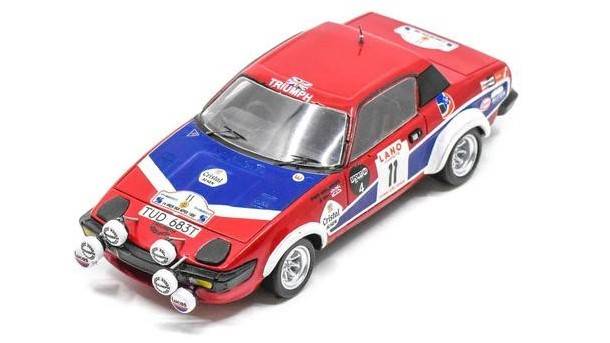 MODELE REDUIT COMPATIBLE AVEC TRIUMPH TR7 N.11 VAINQUEUR 24 H D'YPRES 1980 T.POND-F.GALLAGHER 1:43 SPARK MODEL S7064