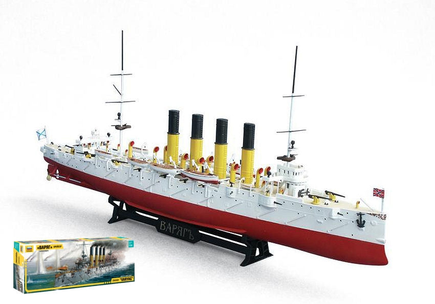 SCALE MODEL COMPATIBLE WITH VARYAG RUSSIAN CRUISER KIT 1:72 ZVEZDA Z9014