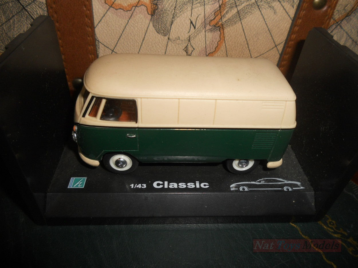 Easy Toys Modellino Volkswagen Classical Bus Scala 1:32 – Furgone Giallo Con Porte Apribili In Die-Cast - copertina