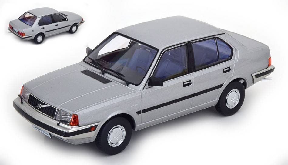 MODÈLE RÉDUIT COMPATIBLE AVEC VOLVO 360 1987 GRIS ARGENT MÉTALLISÉ 1:18 TRIPLE 9 T9-1800410