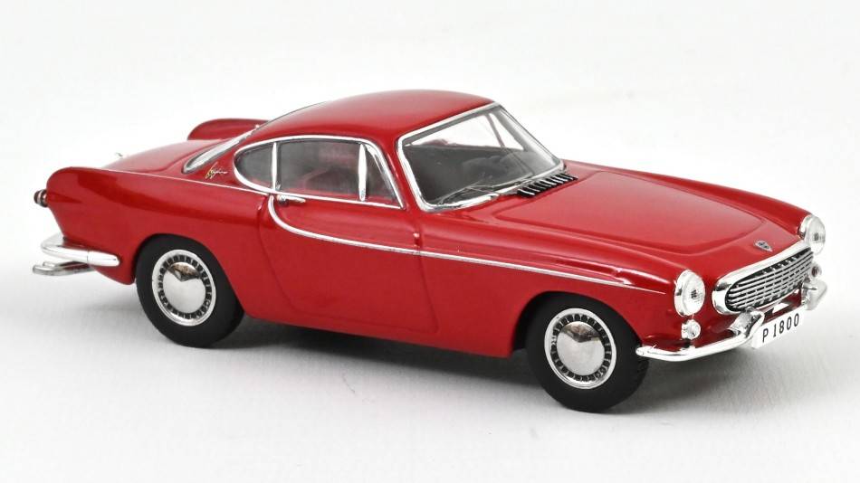 SCALE MODEL COMPATIBLE WITH VOLVO P1800 1961 RED 1:43 NOREV NV870008