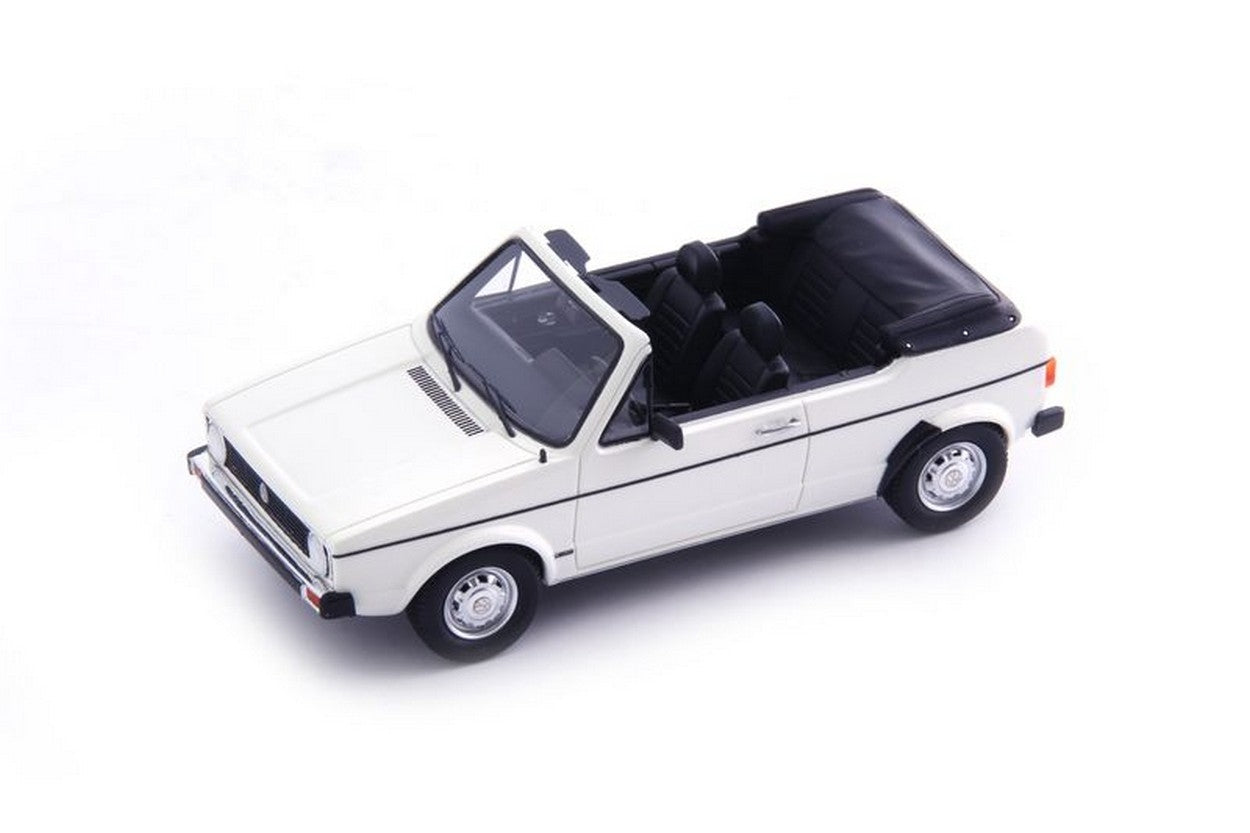 SCALE MODEL COMPATIBLE WITH VW GOLF I CONVERTIBLE PROTOTYPE 1976 WHITE 1:43 AVENUE43 AVN60054