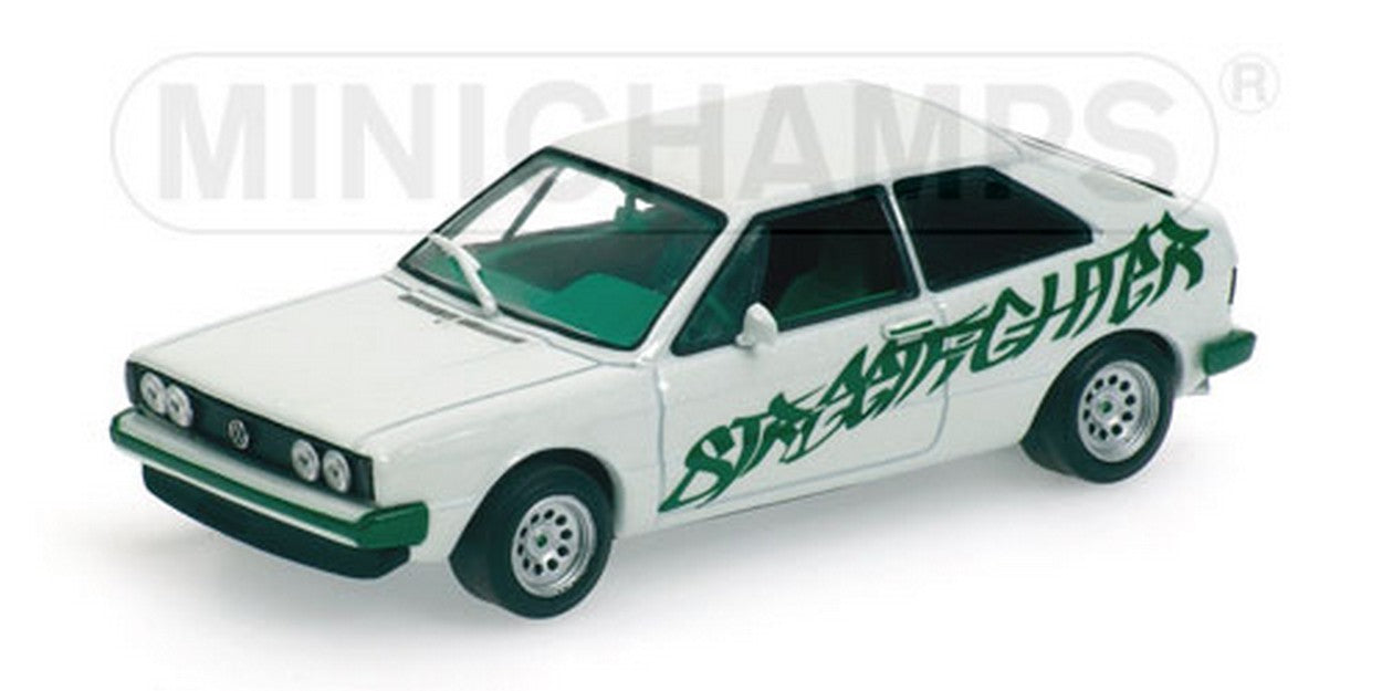 MODELLINO IN SCALA COMPATIBILE CON VW SCIROCCO STREET FIGHT.WHITE 1:43 MINICHAMPS PM430050424