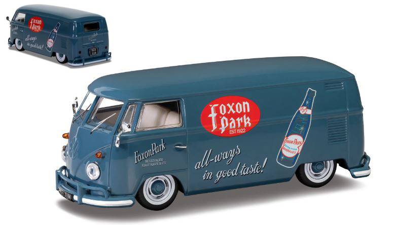 MODELE REDUIT COMPATIBLE AVEC FOURgon VW TYPE 2 T1 FOXON PARK 1:43 VANGUARDS VA14503