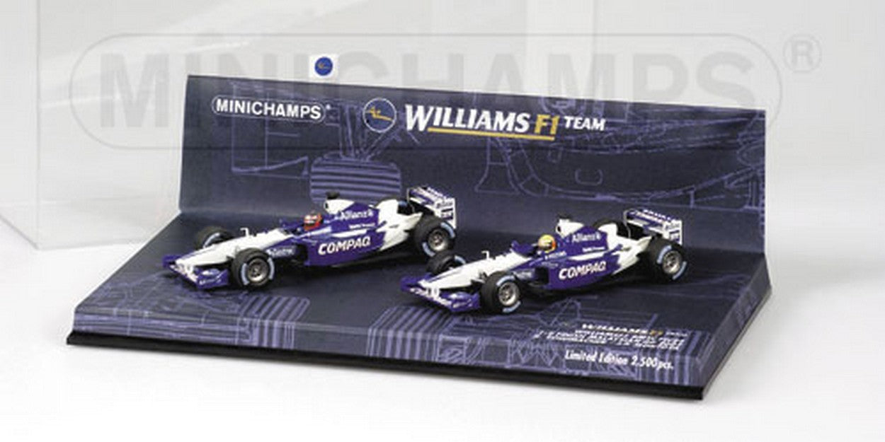 SCALE MODEL COMPATIBLE WITH WILLIAMS SCHUMACHER/MONTOYA 02 1:43 MINICHAMPS PM402020506