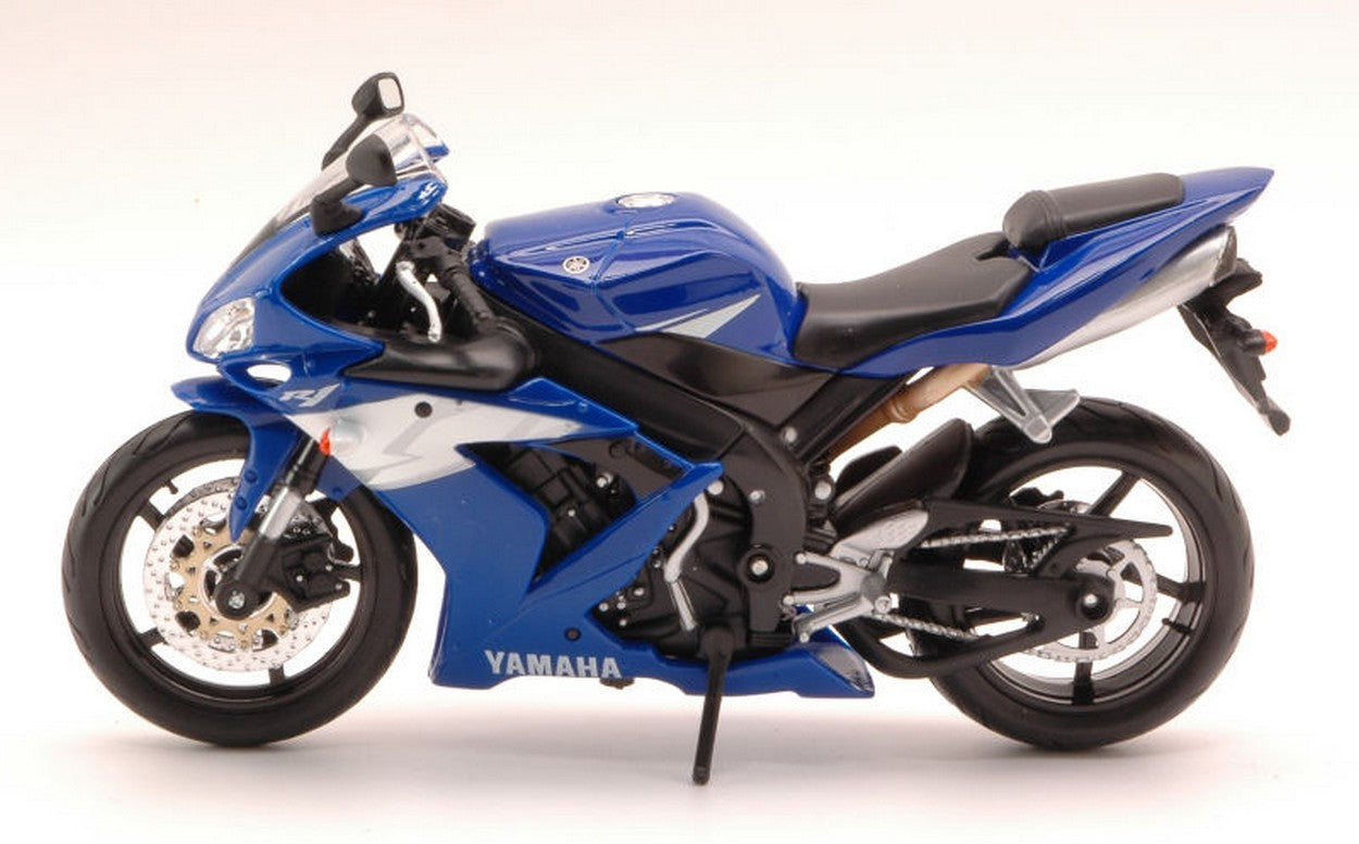 MODELE REDUIT COMPATIBLE AVEC YAMAHA YZF-R1 BLEU 1:12 MAISTO MI4071B