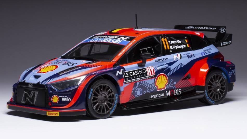 SCALE MODEL COMPATIBLE HYUNDAI i20 N RALLY1 N.11 RALLY MONTE CARLO 2022 NEUVILLE/WYDAEGHE1:18
IXO MODEL 18RMC112