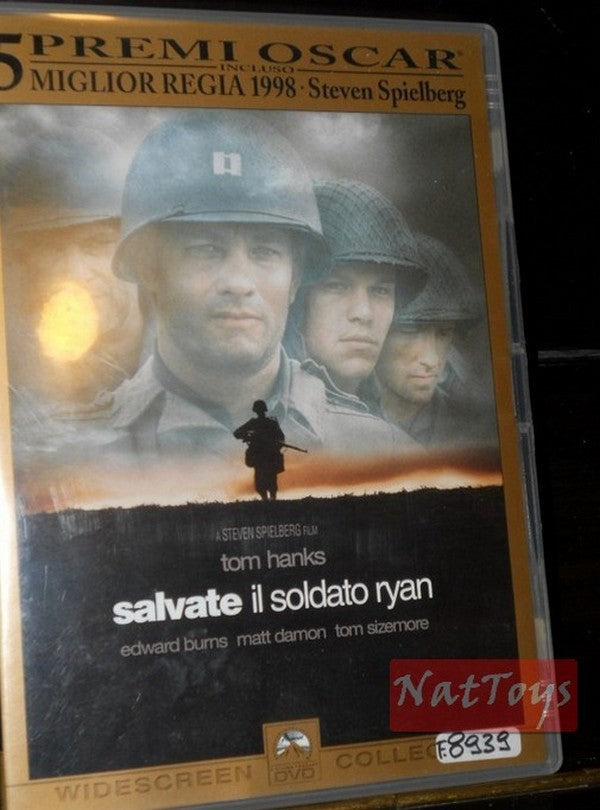 SALVATE IL SOLDATO RYAN Steven Spielberg Tom Hanks Film DVD Originale Video