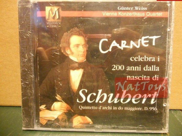 SCHUBERT QUINTETTE À CORDES EN DO MAJEUR Nouveau CD Audio Original Nouveau
