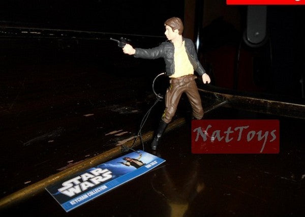 Star Wars Mini Figurine HAN SOLO 8 - 10 cm Porte-clés Collection Nouveau