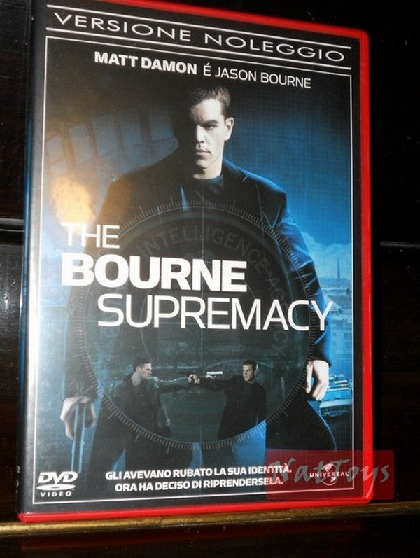 THE BOURNE SUPREMACY Film DVD Originale Video