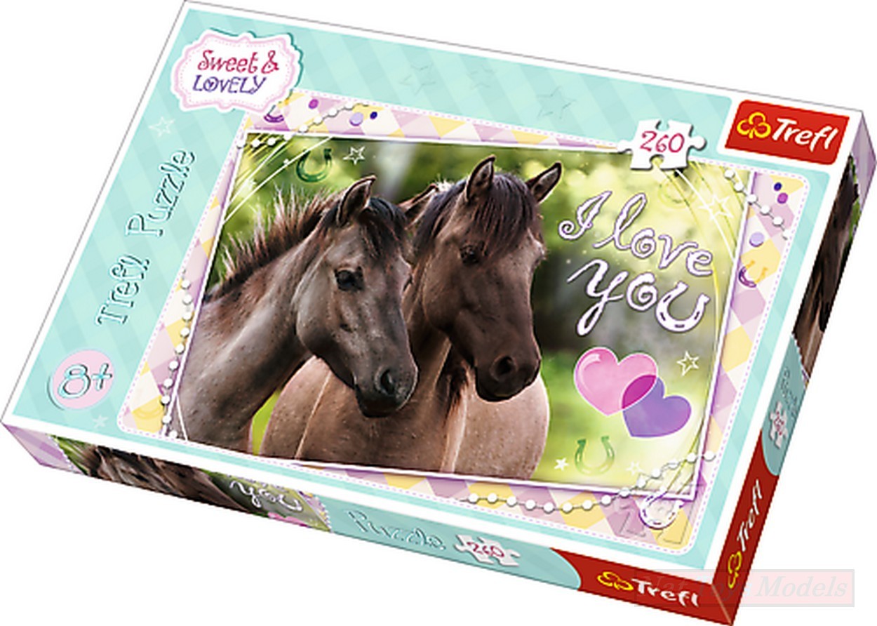 TRF13213 PUZZLE WE Love Horses 260 pièces