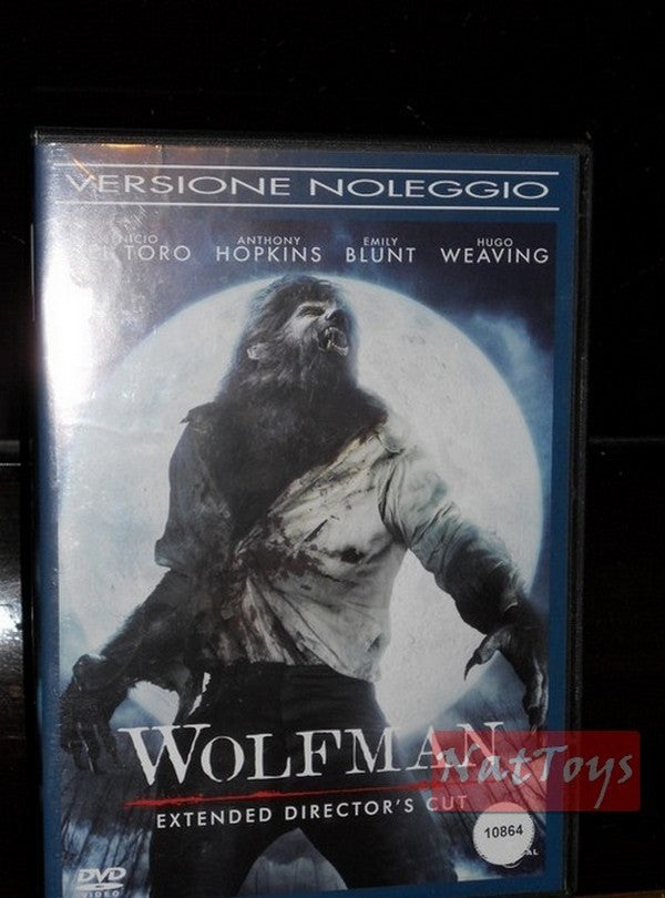 WOLFMAN EXTENDED DIRECTOR'S CUT Benicio Del Toro Film DVD Originale Video
