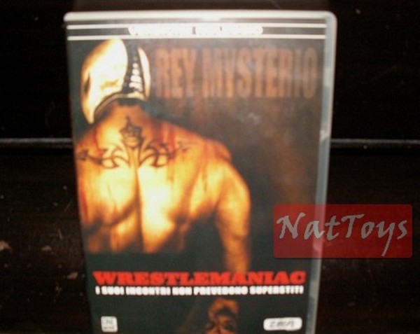 WRESTLEMANIAC REY MYSTERIO Film DVD Vidéo originale